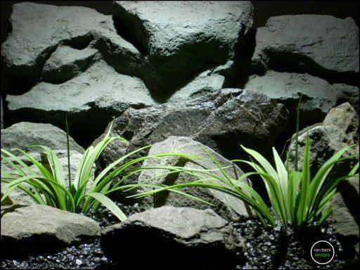 faux aquarium plants leaf blades from ron beck designs. parp207