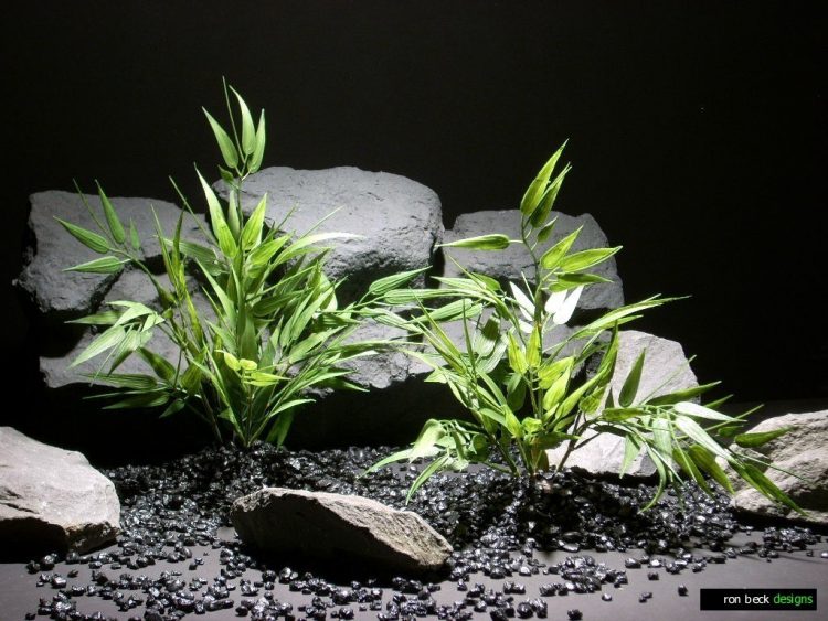 plastic aquarium plants bamboo mini lvs pap209 plastic ron beck designs