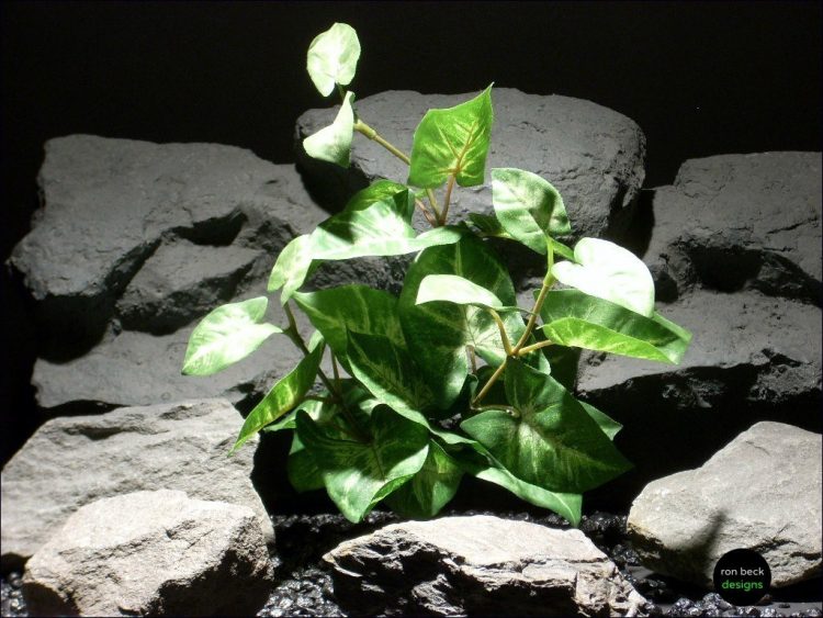 Silk Aquarium Plant Puff Neph Ron Beck Designs Artificial Plants