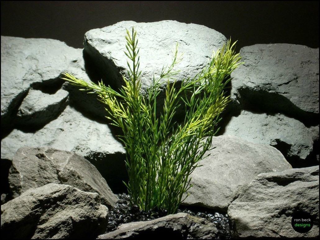 plastic aquarium plant: green wheat grass pap099 by ron beck designs | $8.99