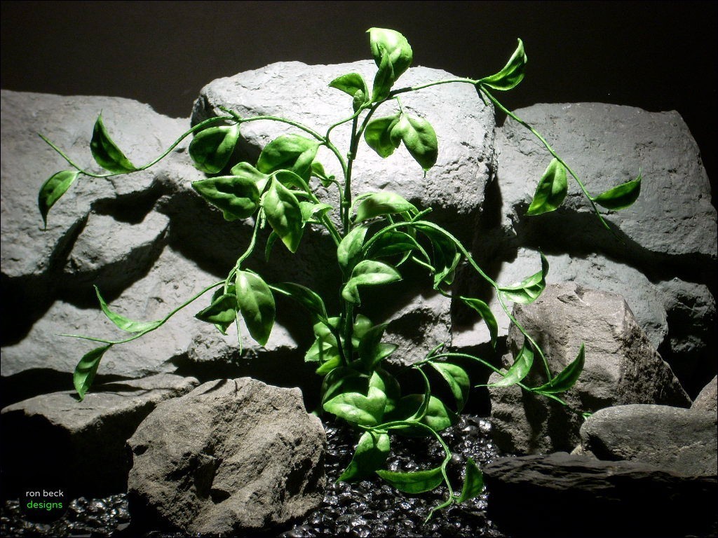 plastic aquarium decor plants wondering vine pap088 ron beck designs