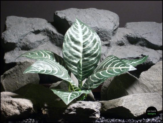 silk reptile plant dracena leaves sap100 by ron beck designs