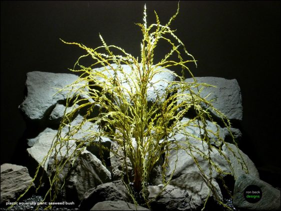 plastic aquarium decor plant seaweed bush pap111 by ron beck designs