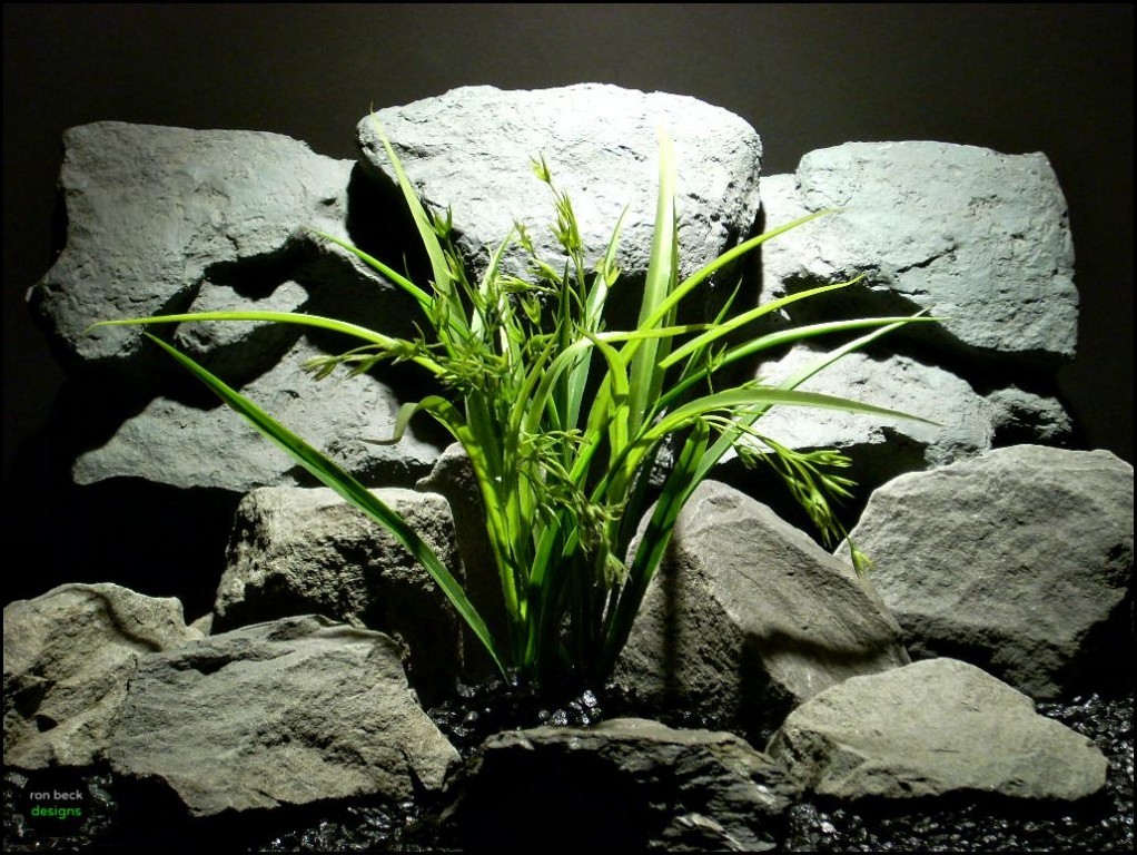 plastic aquarium plant morning grass pap112 by ron beck designs