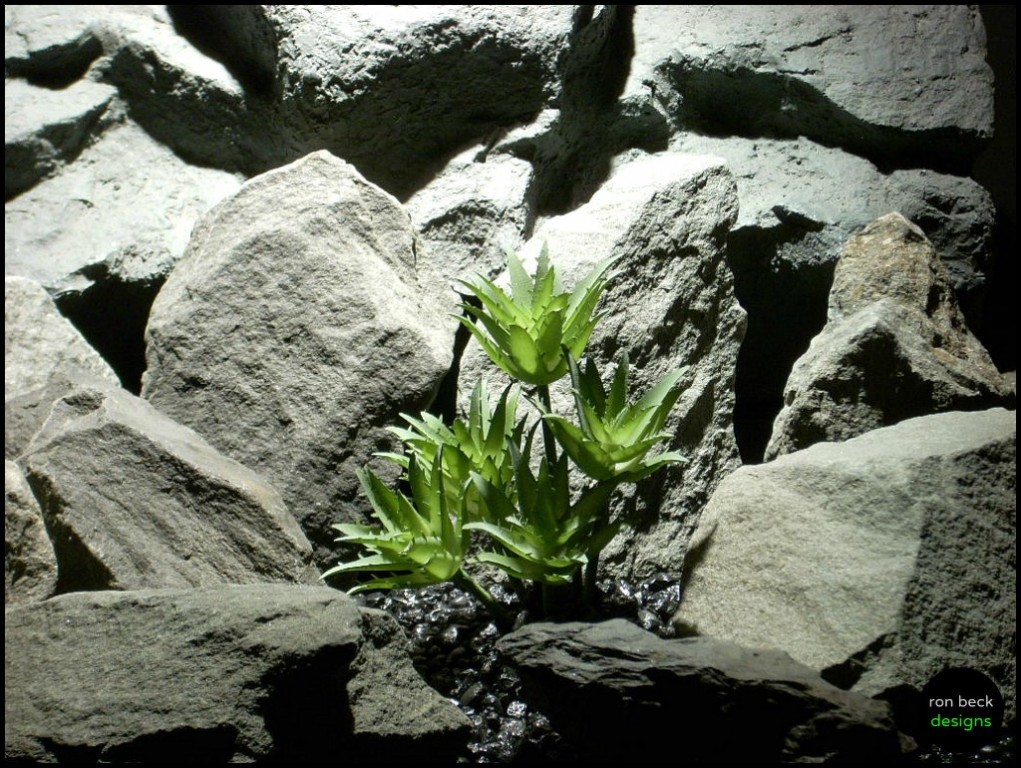 artificial succulent reptile plants star point psrp137 from ron beck designs