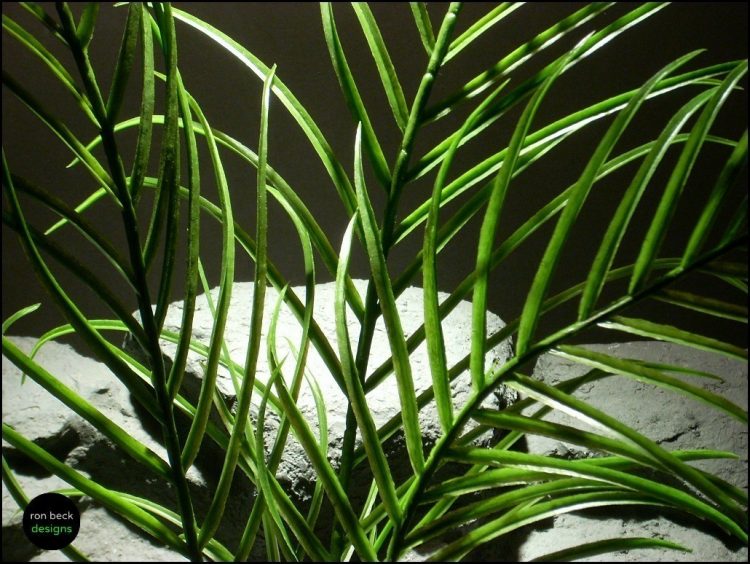 plastic aquarium plant palm grass pap147 from ron beck designs 2