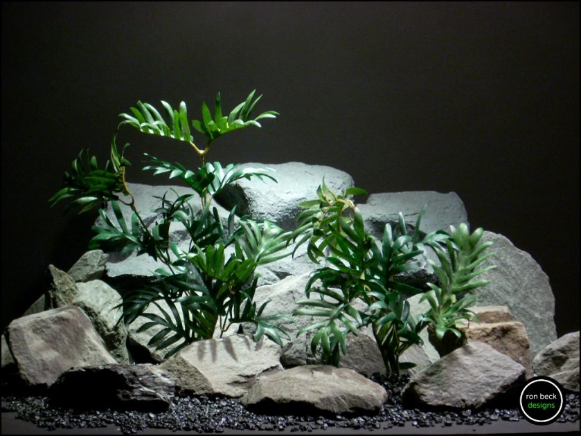Silk Aquarium Plants Broken Leaf Bushes From Ron Beck Designs.