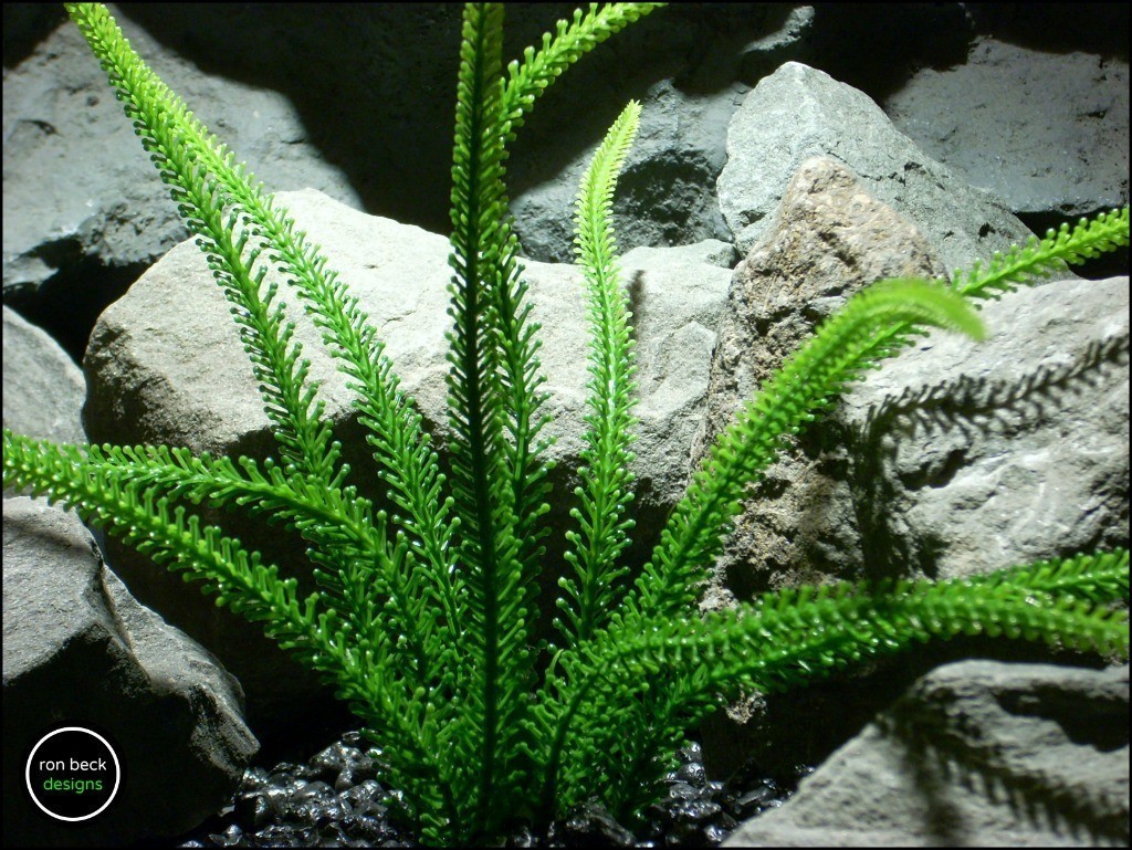 plastic aquarium plant tail grass. pap176 from ron beck designs 2