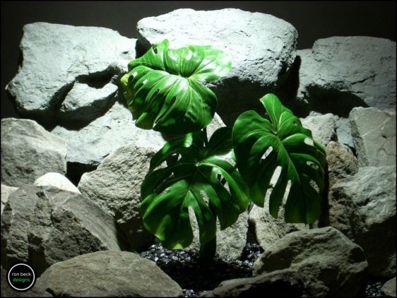 silk reptile plant split leaf philodendron srp169 from ron beck designs