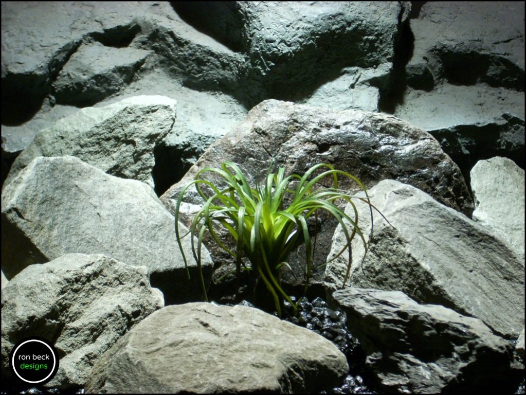 plastic reptile plant mini air plant prp182 from ron beck designs