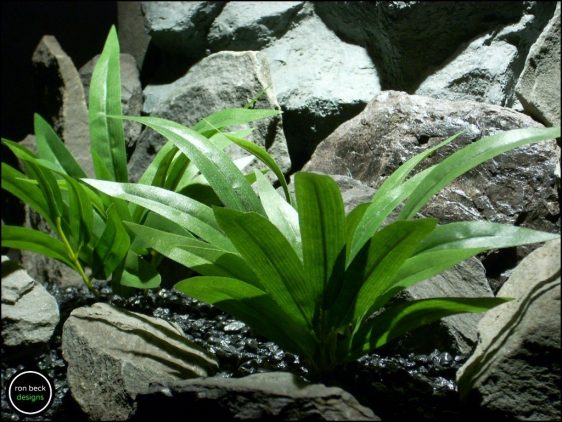 silk aquarium plants palm grass from ron beck designs. sarp192 2