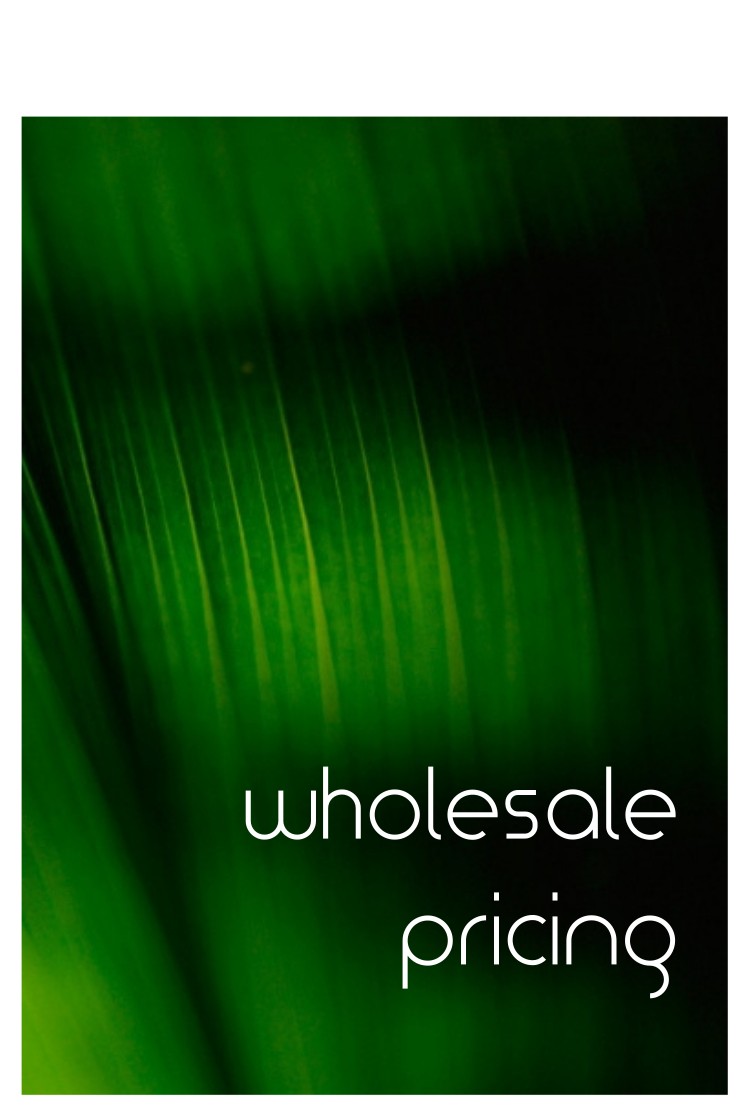 wholesale pricing - ron beck designs