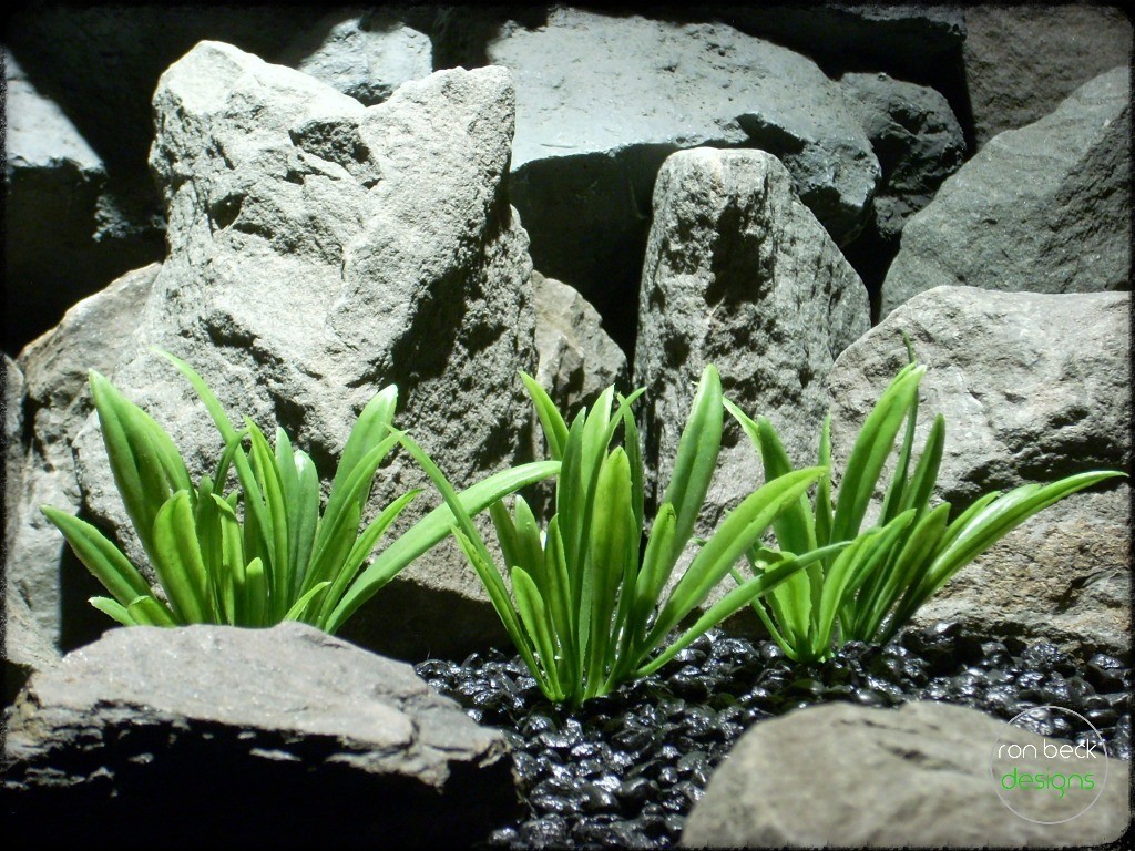 river grass plastic aquarium plant plot parp238 2