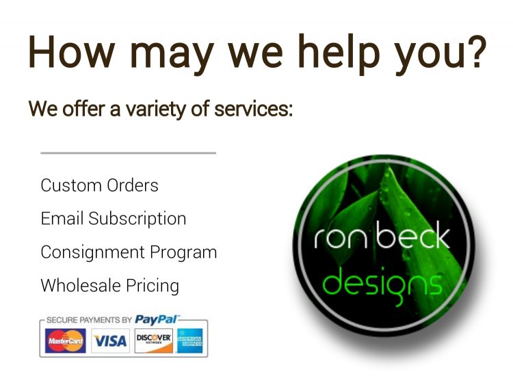 variety of services - ron beck designs