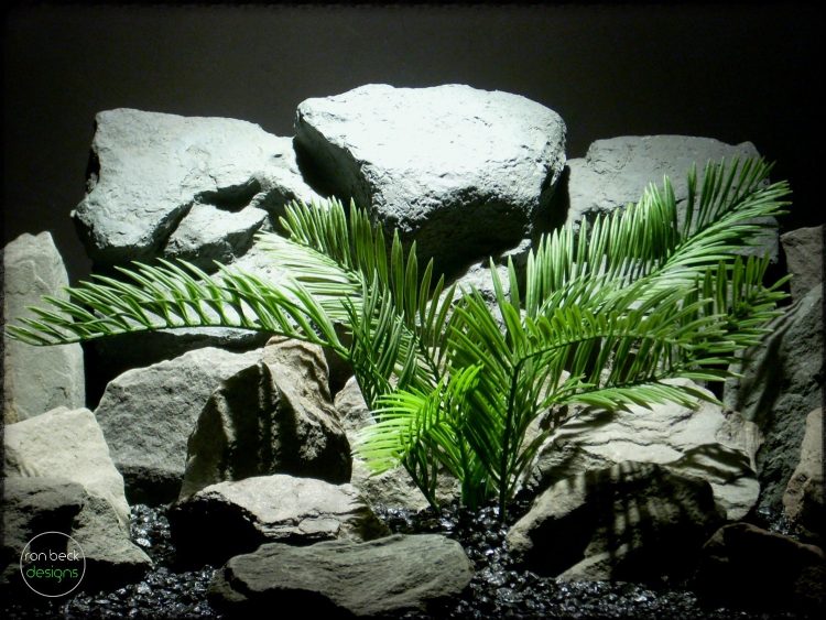 cycas palm artificial reptile amphibian plant prp252