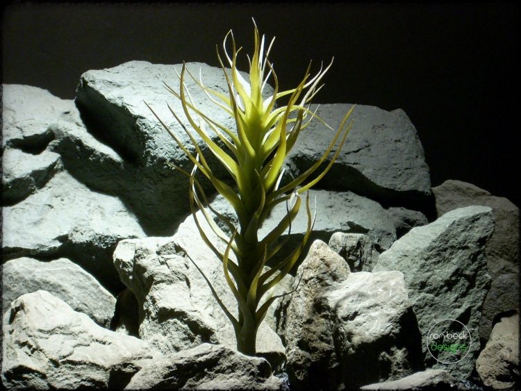 succulent green agave artificial reptile plants prp256 2