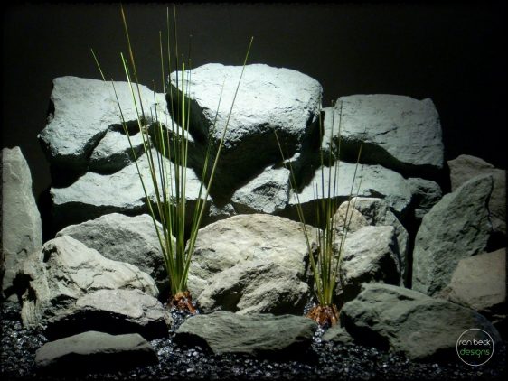 zebra grass | artificial reptile plants prp255