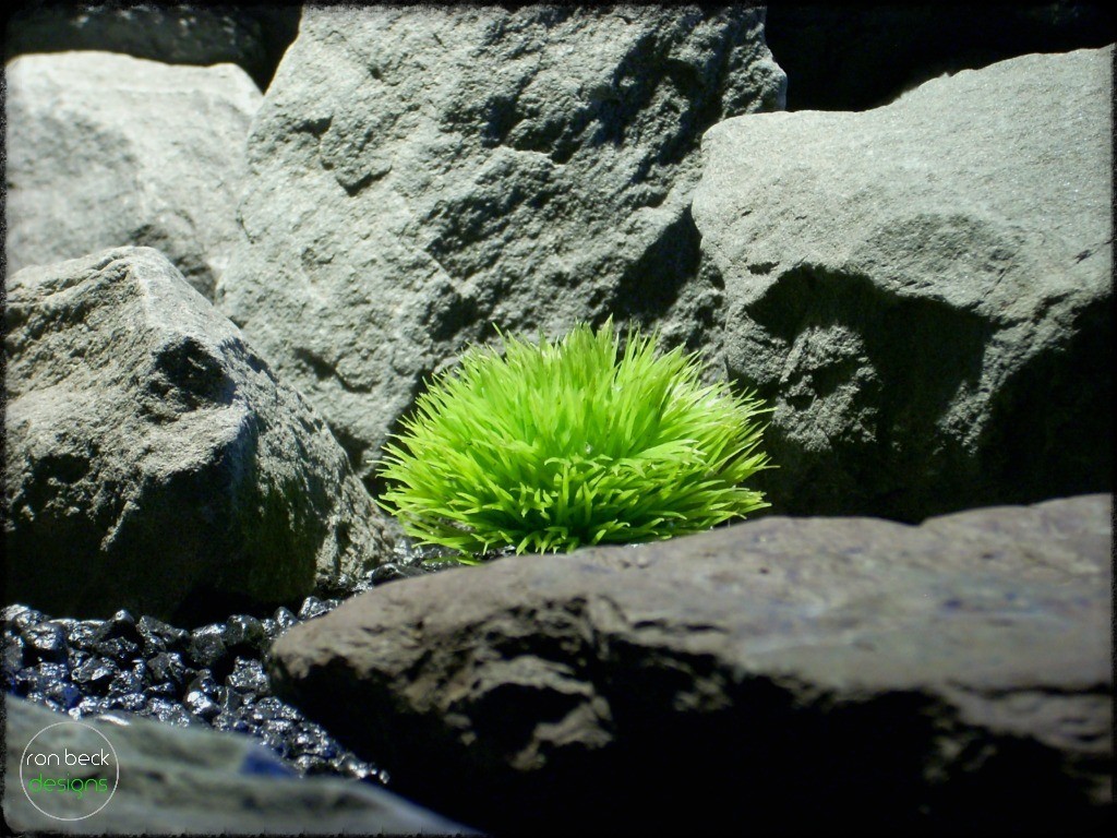 Plastic Moss Pads - Artificial Aquarium Plants