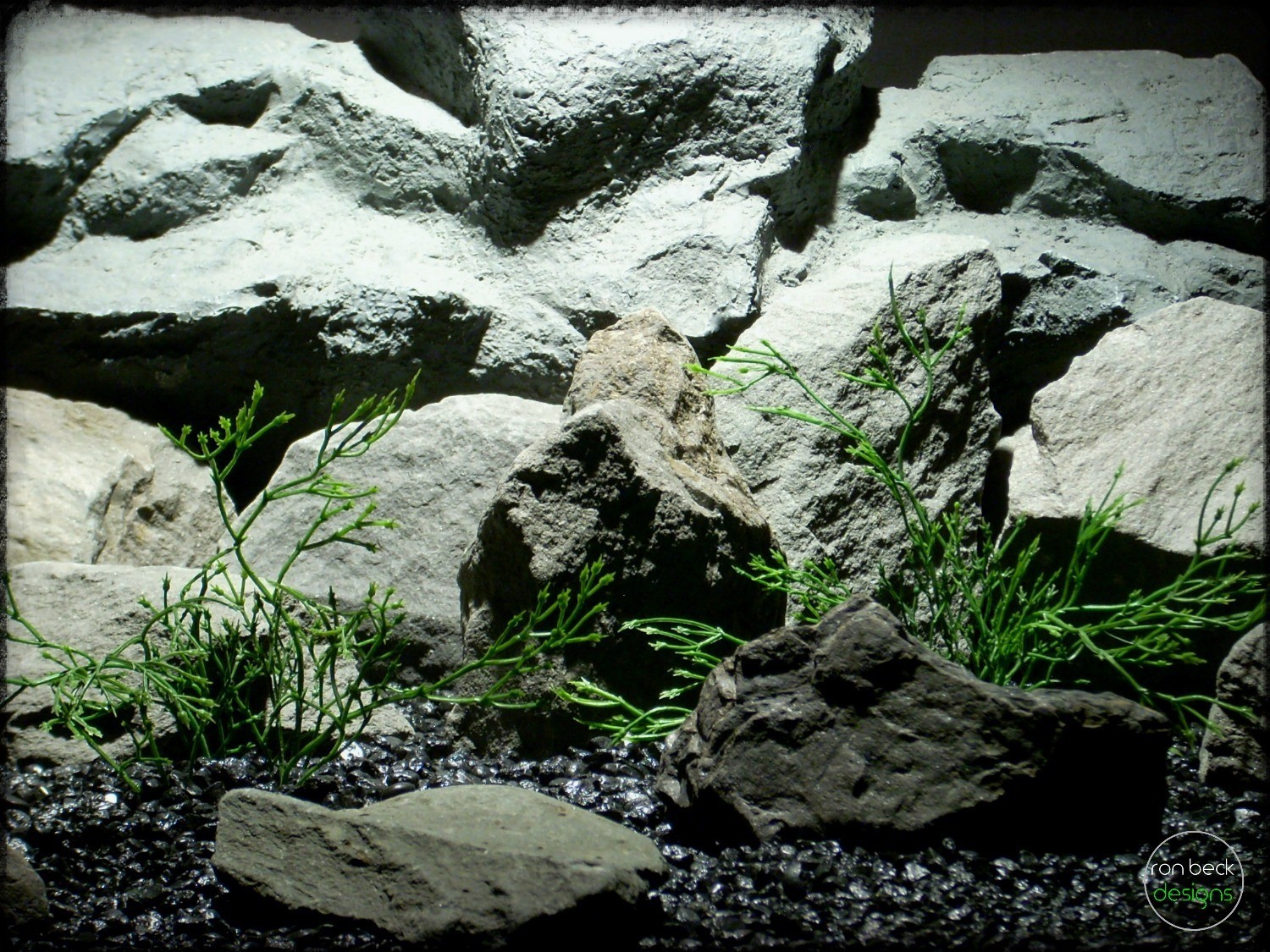 witch grass - artificial aquarium plants pap282 2