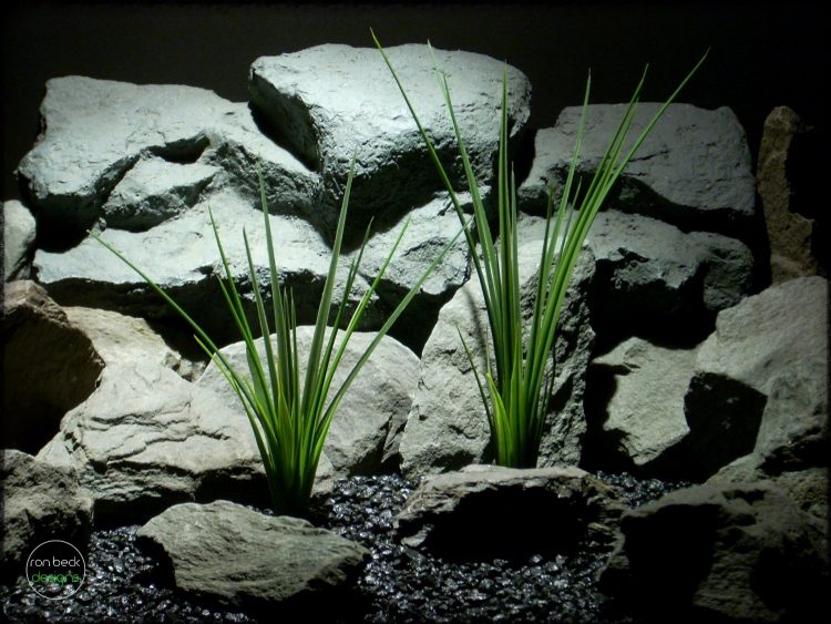 Artificial Grass Reeds - Aquarium Plant - parp286 1