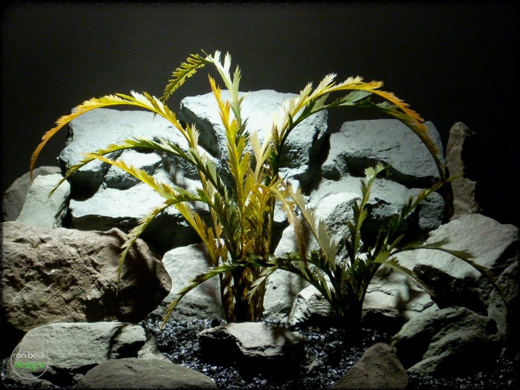 Feather Leaf Fern - Artificial Reptile Terrarium Plant - prp288