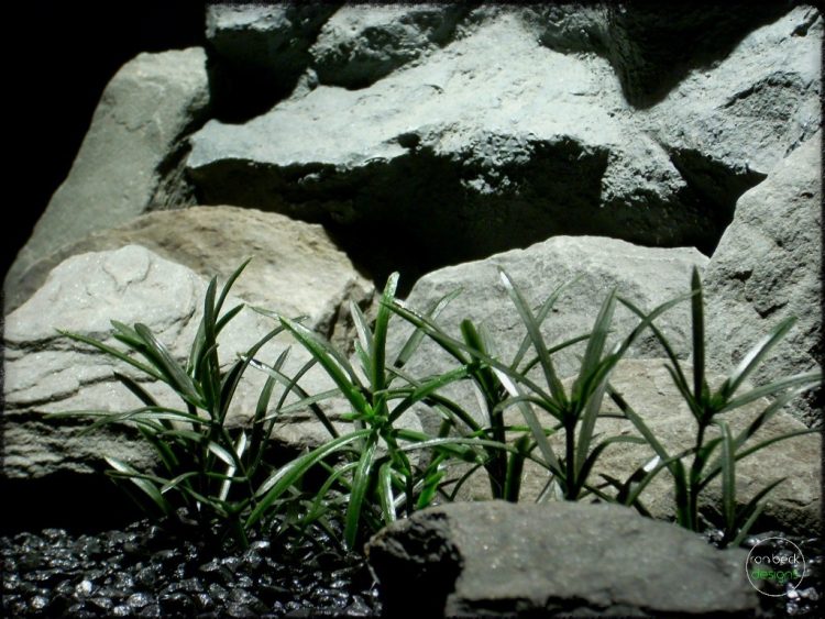Sword Leaf Plot - Artificial Aquarium Plants parp287 2