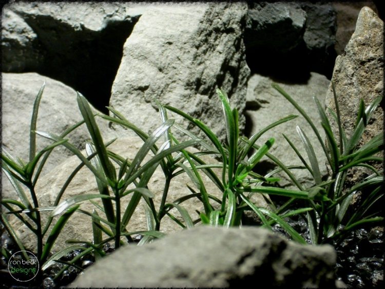 Sword Leaf Plot - Artificial Aquarium Plants parp287 3