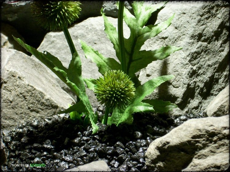 Artificial Cactus Flower - Artificial Reptile Amphibian Plant Cactus prp295 4