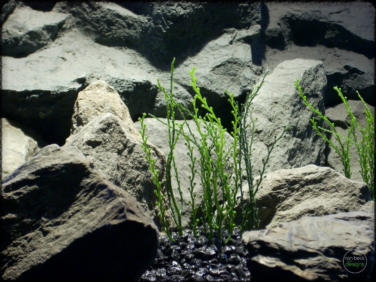 Bead Grass - Artificial Aquarium Plant parp299 2