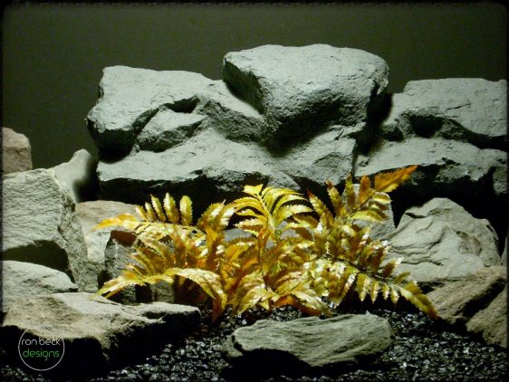 Forest Fern - Artificial Reptile Plant - Ron Beck Designs prp311