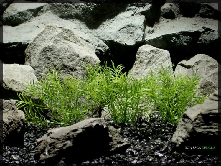 Guppy Grass Plot - Artificial Aquarium Plant - parp321