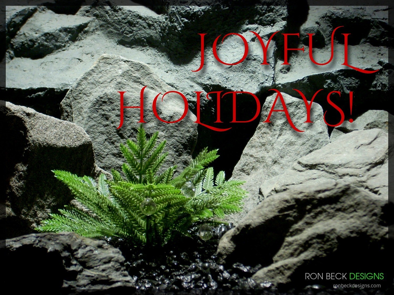 Joyful Holidays - Ron Beck Designs - 1100-825-1