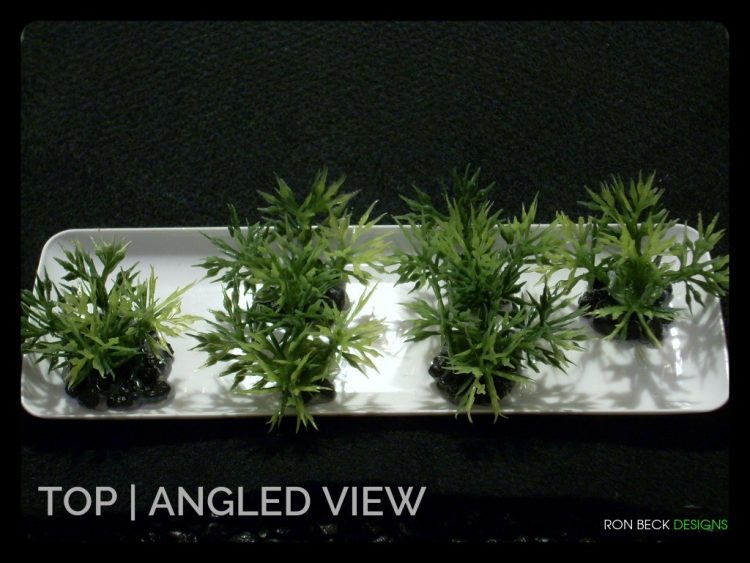 Low Saw-blade Grass Plot - Artificial Aquarium Plant - parp323 3