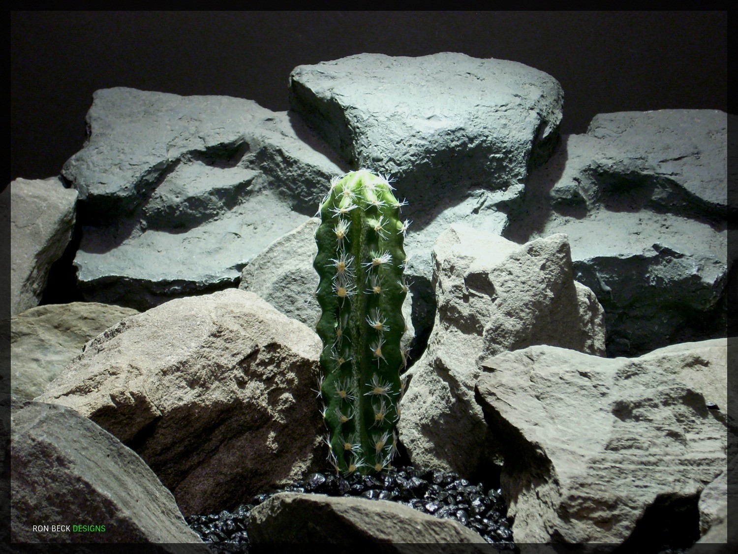 Artificial San Pedro Cactus - Artificial Reptile Habitat Decor - prp332