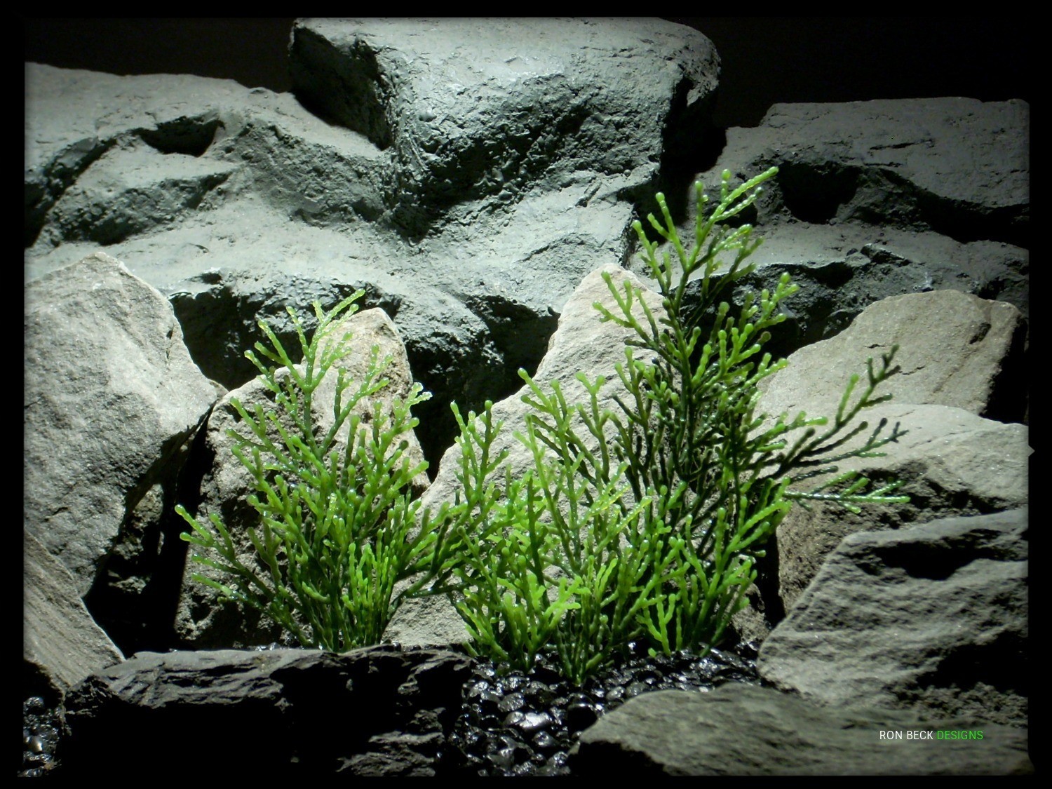 Artificial Cedar Greens - Artificial Aquarium Plant - Reptile Habitat Plant - parp337