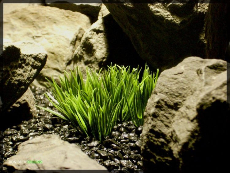 Artificial Atlantis Grass - Artificial Aquarium Plant - Reptile Habitat Plant - parp344 2