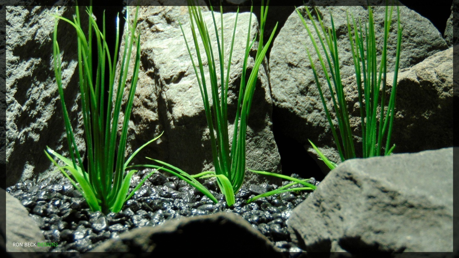 Artificial Aquarium Plants - Royal Grass Plot - parp359 2