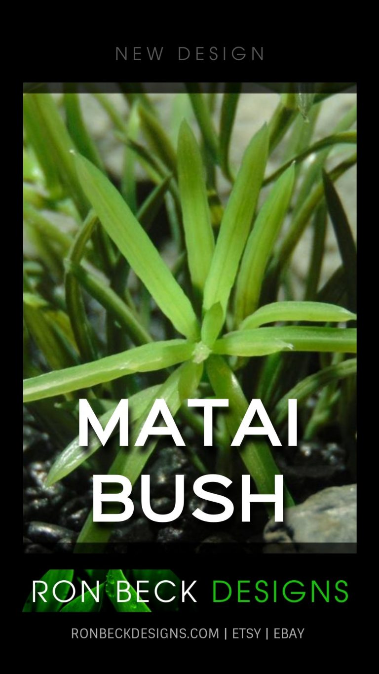Artificial Variegated Matai Bush – Artificial Aquarium Plant - 720 1280
