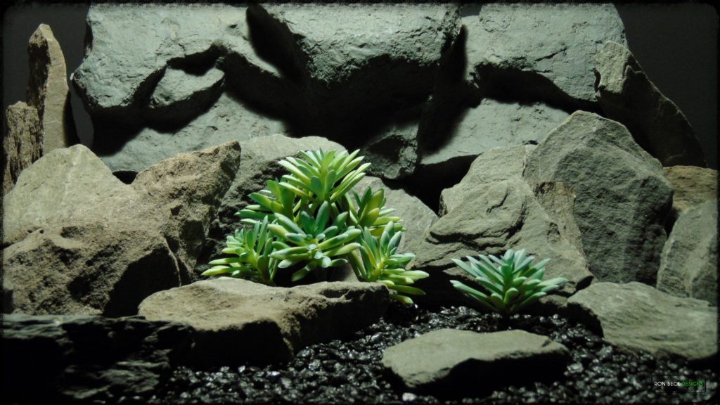 Artificial Leatherpetal Succulent - Reptile Desert Habitat - prp370