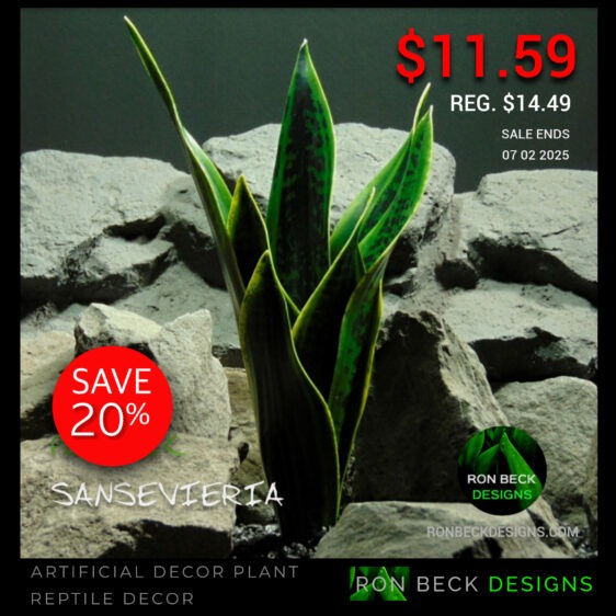Artificial Sansevieria Mother in Law Tongue Snake Plant 20% off Ron Beck Designs 393 - copy