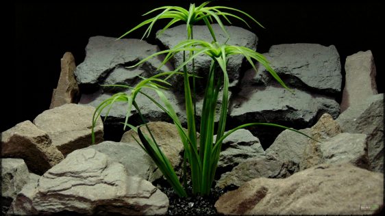 Artificial Plant - Cypress Grass - Reptile Habitat Plant - Ron Beck Designs prp395