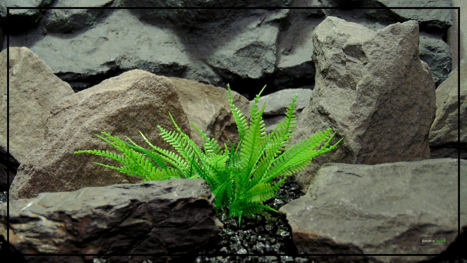 Artificial Pandorian Fern - Artificial Aquarium Plant - parp413