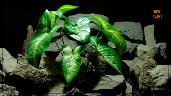 Artificial Philodendron Mexicanum - Artificial Silk Reptile Plant SRP427