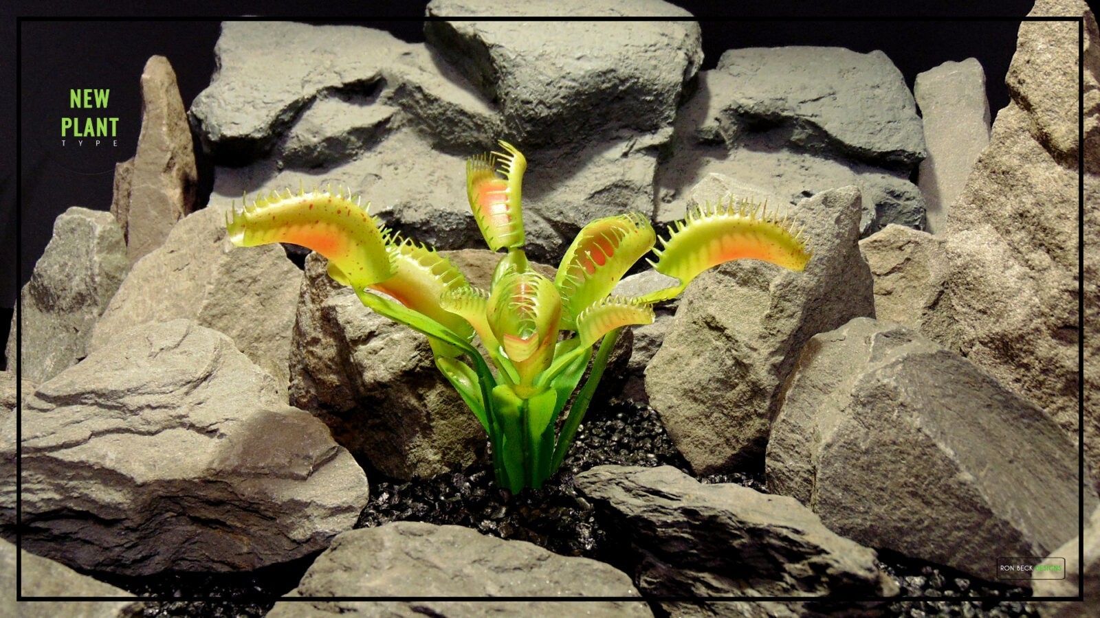 Artificial Venus Flytrap - Artificial Reptile Habitat Plant PRP448