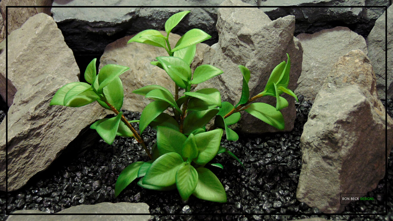 Artificial Lipstick Vine Plant Reptile Terrarium Plant Artificial