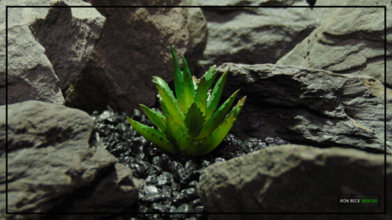 Artificial Mini Aloe - Desert Reptile Plant Succulent - prp462 2.jpg
