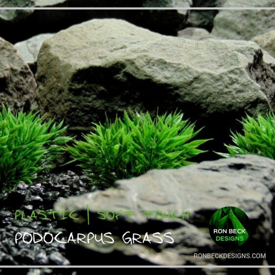 Artificial Podocarpus Grass - Ron Beck Designs - parp402