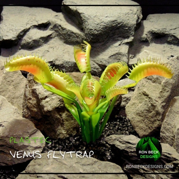 Artificial Venus Flytrap 2022 – Artificial Reptile Habitat Plant PRP448
