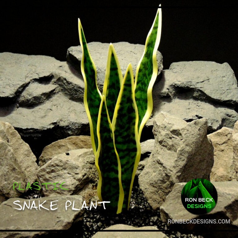 Snake Plant Sansevieria Trifasciata Laurentii Artificial Reptile