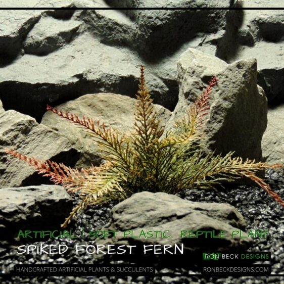 Artificial Spiked Fern (browns) – Aquarium Reptile Plant - parp360 1080 x 1080 (1)